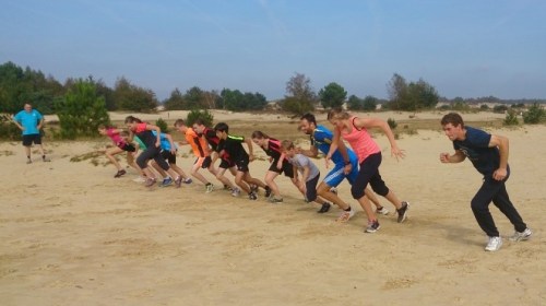 Starttraining in de duinen
