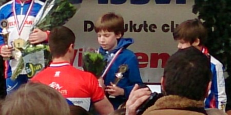 Thomas van Berkel ontvangt de derde prijs