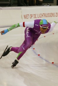 Daidai Ntab, Clubrecord en vierde op het NK (foto Jeroen Happel)