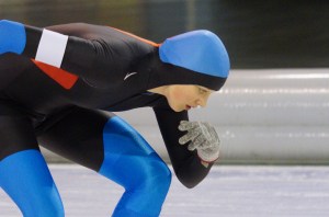 Merel Bertens, zilver bij Afstandskampioenschap 3000 meter (Foto Jeroen Happel)