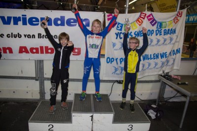 Thomas van Berkel (links) op het podium