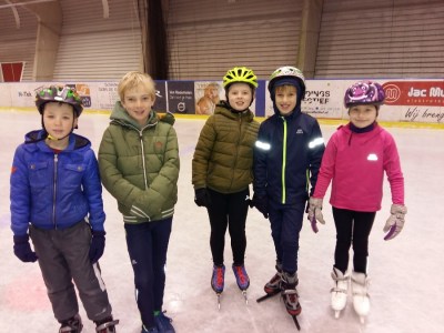 Team de Vennen, vlnr Loek Schellekens, Job van der Bruggen, Gijs van der Linden, Loek van der Bruggen en Marieke Thal.