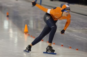 Sanne van Duijnhoven, tweede plaats bij Kampioenschap 1500 meter (foto Jeroen Happel)